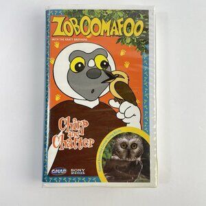 Zoboomafoo Chirp And Chatter VHS Kratt Brothers PBS KIDS RARE 2003 Tested Works